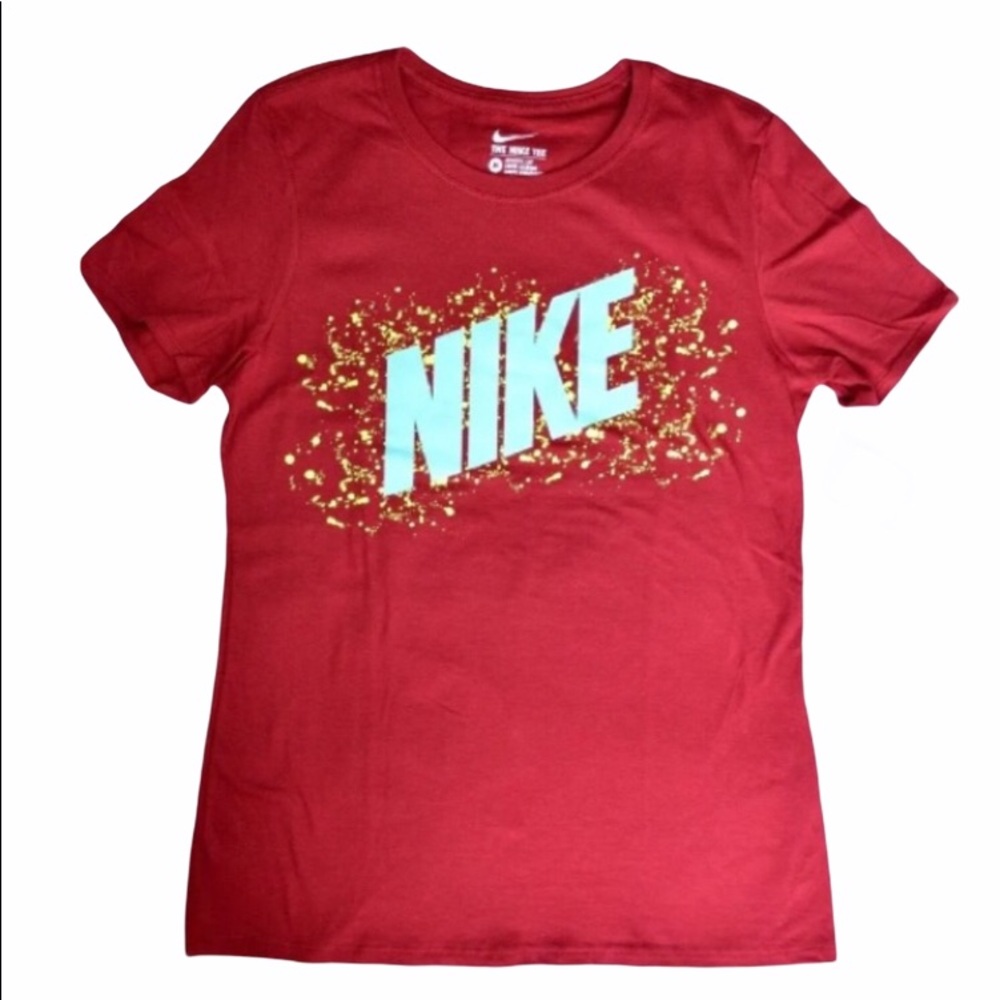 Nike tee shirt Marrom t-shirt size m